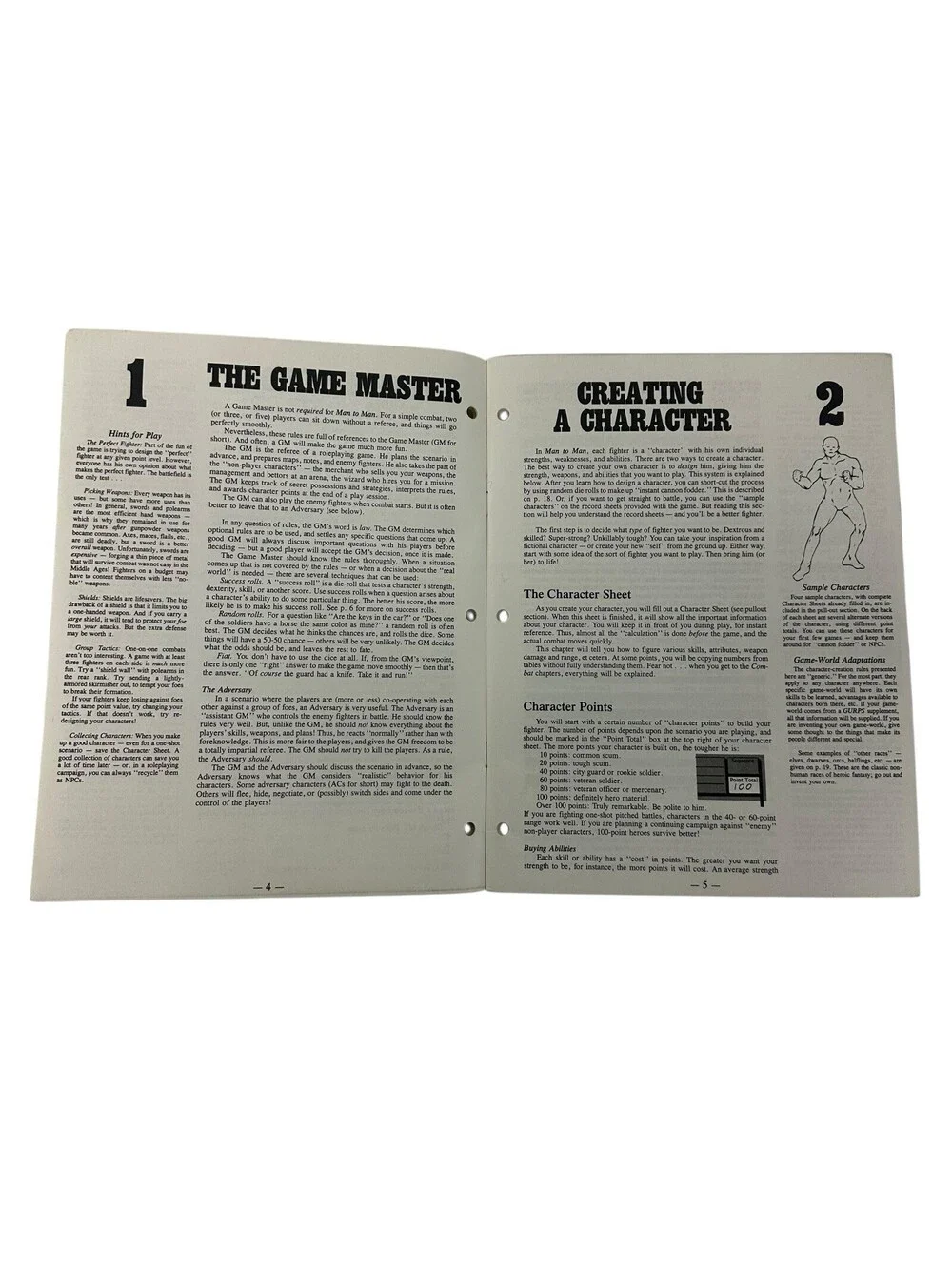 SJG GURPS Fantasy Man to Man VG+